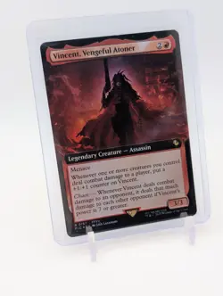 MTG - Vincent, Vengeful Atoner - FOIL Extended Art #157 Commander: Final Fantasy - Image 1