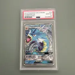 PSA 10 Gyarados GX 16/68 GEM MINT Full Art Hidden Fates Pokemon Card TCG - Image 1
