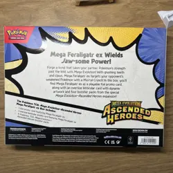 Pokemon TCG - Ascended Heroes - Mega Feraligatr ex Box - Brand New Sealed - Image 2