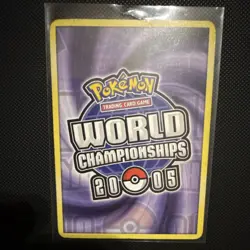 The Pokemon Company World Championships 2005 Jirachi 9/107 Rare Basic EN 60HP - Image 2