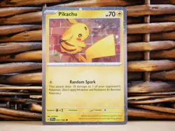 Pokemon PIKACHU 051/162 COSMOS HOLO | NM Near Mint | Pokemon Day 26 | 2024 #1 - Image 1