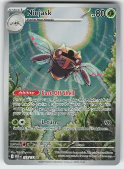 Ninjask Illustration Rare ME01: Mega Evolution 137/132 Pokemon - Image 1