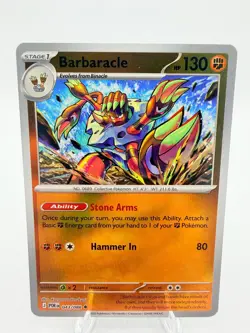 Barbaracle 043/088 Uncommon Perfect Order Pokemon Reverse Holo Near Mint - Image 1