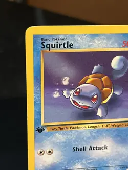 1999 Pokemon Squirtle 68/82 Team Rocket 1st First Edition - Image 2