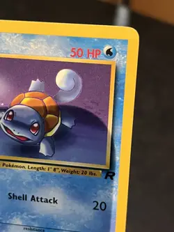1999 Pokemon Squirtle 68/82 Team Rocket 1st First Edition - Image 3