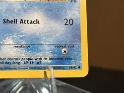 1999 Pokemon Squirtle 68/82 Team Rocket 1st First Edition - Image 4