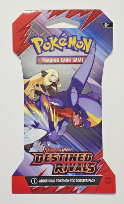 (1) Pokemon Scarlet & Violet Destined Rivals Sleeved Booster Packs -10 Card Pack - Image 1