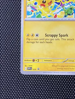Pikachu SVP 225 World Championship 2025 Scarlet & Violet Promo Pokemon Card NM - Image 5