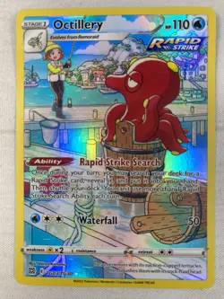 Octillery TG03/TG30 Pokemon TCG Brilliant Stars Trainer Gallery Holo NM - Image 1