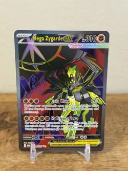 Pokemon - Mega Zygarde Ex 104/088 - Ultra Rare - Perfect Order NM Pack Fresh - Image 1