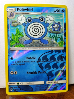 POKEMON POLIWHIRL 38/214 REVERSE HOLO UNBROKEN BONDS LP-NM - Image 1
