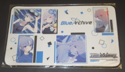 Weiss Schwarz Blue Archive Case Exclusive Playmat Promo New BNIP English Mat - Image 1
