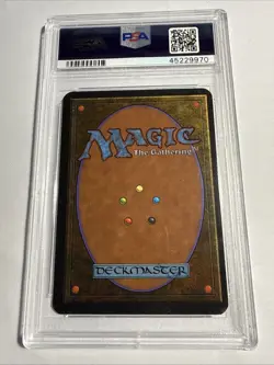 Magic the Gathering MTG Power Leak 1993 Alpha PSA 6 Graded EX-MT - Image 4