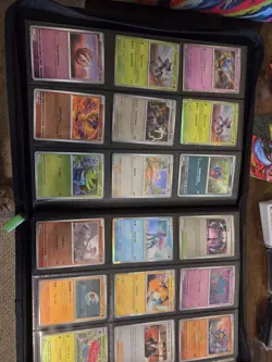 Pokemon card lot reverse holo from mega evolution sets along with accessories - Image 2