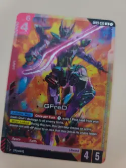 GFreD GD03-035 LR Gundam Card Game - Steel Requiem NM/Mint - Image 2