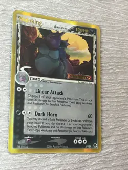 Pokemon NIDOKING 6/101 Holo Collecting Card - GOOD - never played w - Image 3