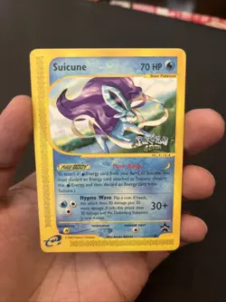 Suicune Black Star Promo 53 WOTC English eReader Lp/Nm Pokemon TCG Card 2002 - Image 1