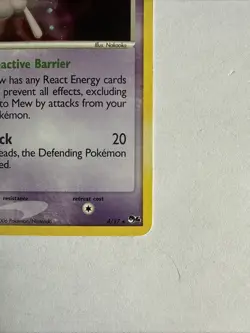 Mew 4/17 HOLO 2006 POP Series 4 Rare Pokemon Card - Image 4