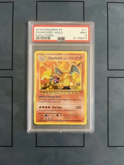 Charizard 11/108 XY Evolutions Holo 2016 PSA 9 Pokemon Card MINT - Image 1