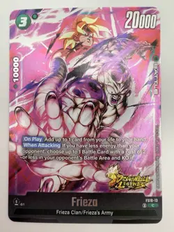 Frieza FS10-13 Dragon Ball Legends Stamp Foil Dragon Ball Super Card Game | NM - Image 1