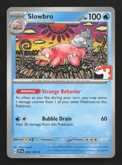 Slowbro 043/198 Rare Prize Pack Series Cards NM 2022 - Image 1
