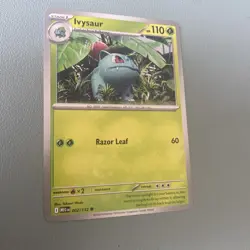 Ivysaur - Pokemon TCG 002/132 Me01: Mega Evolution Regular Common Card NM - Image 3