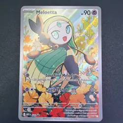 Meloetta MEP 026 Me: Mega Evolution Promo Holo Pokemon Card NM - Image 3