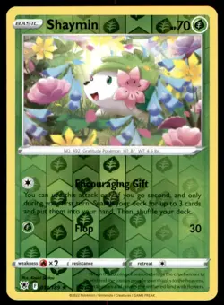Shaymin 014/189 Rare Astral Radiance Pokemon Reverse Holo Lightly Played - Image 1