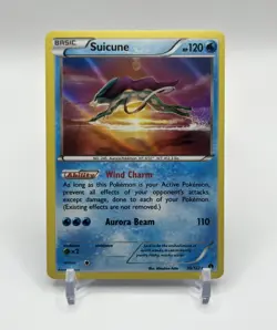 Suicune 30/122 Cosmos Holo Rare Pokemon XY Breakpoint 2016 - Image 1