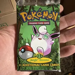 Wizards of the Coast Pokemon Jungle Booster Pack never circulated - Image 1