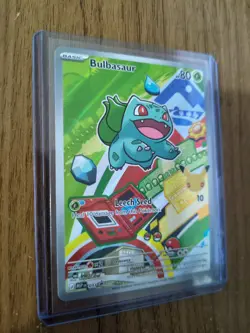 Pokemon First Partner Illustration Collection Series 1 Kanto GEN 1 Starters NM - Image 3