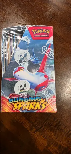 pokemon surging sparks booster box factory sealed - Image 3