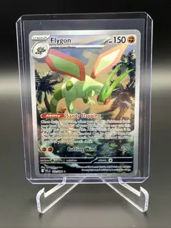 Flygon 101/094 Illustration Rare Phantasmal Flames Pokemon Near Mint - Image 1