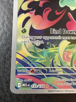 Pokemon TCG Bulbasaur #133/132 ME01: Mega Evolution Illustration Rare - Image 2