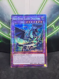 Yugioh Red-Eyes Slash Dragon MP25-EN031 1st Edition Starlight Rare NM - Image 1