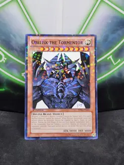 Yugioh Obelisk the Tormentor BP01-EN021 1st Edition Starfoil Rare NM - Image 1