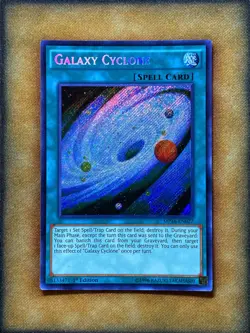 Yugioh Galaxy Cyclone MP16-EN027 Secret Rare 1st Ed NM - Image 1