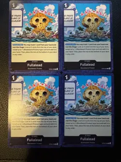 OP09-099 Fullalead One Piece Card Game Emperors In The New World x4 Playset - Image 1