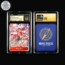 CGC 10 PRISTINE 2024 ONE PIECE CHN Monkey D. Luffy ST10-006 SR - Image 4