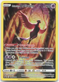 Galarian Articuno Promo SWSH: Sword & Shield Promo Cards SWSD Psychic Holo SWSH2 - Image 1
