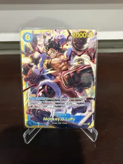 One Piece Card Game-Monkey.D.Luffy Op11-118 Sec Un-foil Mint English - Image 1