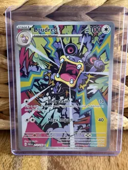 Loudred 212/182 Paradox Rift Pokemon Card - Image 1