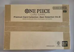 One Piece TCG Premium Card Collection Best Selection Vol. 2 *SEALED* Prem Bandai - Image 1