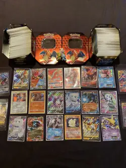 Pokemon 60 Cards Bundle + GX V VMAX EX Ultra Rare Guaranteed! - Image 1