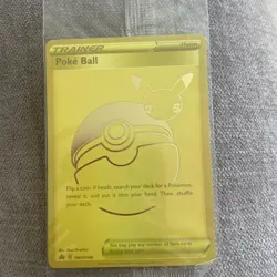 Pokemon Promo Card Sealed Poke Ball SWSH146 Celebrations UPC 25th Anniversary - Image 1