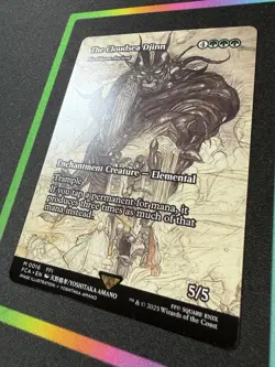 MTG The Cloudsea Djinn - Nyxbloom Ancient (Showcase) Final Fantasy Non-foil #016 - Image 2