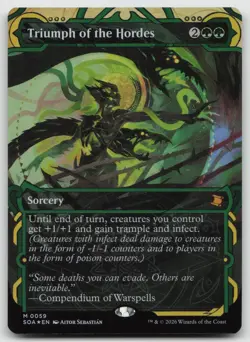 Triumph of the Hordes M Foil Secrets of Strixhaven: Mystical Archive 59 NM - Image 1
