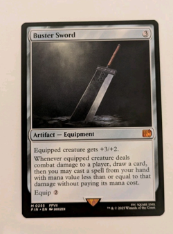 Buster Sword Final Fantasy Regular - Image 1