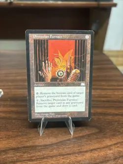 [1x] MTG Phyrexian Furnace LP Weatherlight Artifact Uncommon Magic The Gathering - Image 1