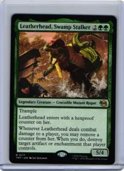 Leatherhead Swamp Stalker Teenage Mutant Ninja Turtles TMT 117 Mtg NM - Image 1
